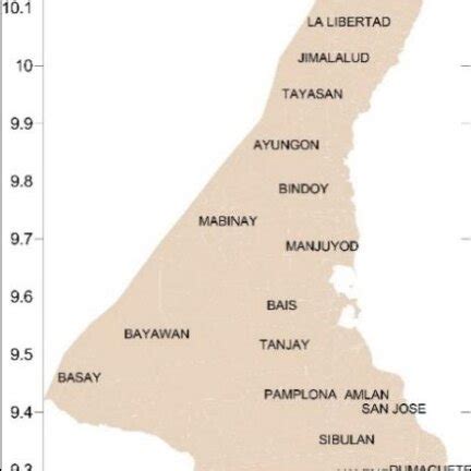 cities in negros oriental|Municipalities of Negros Oriental .